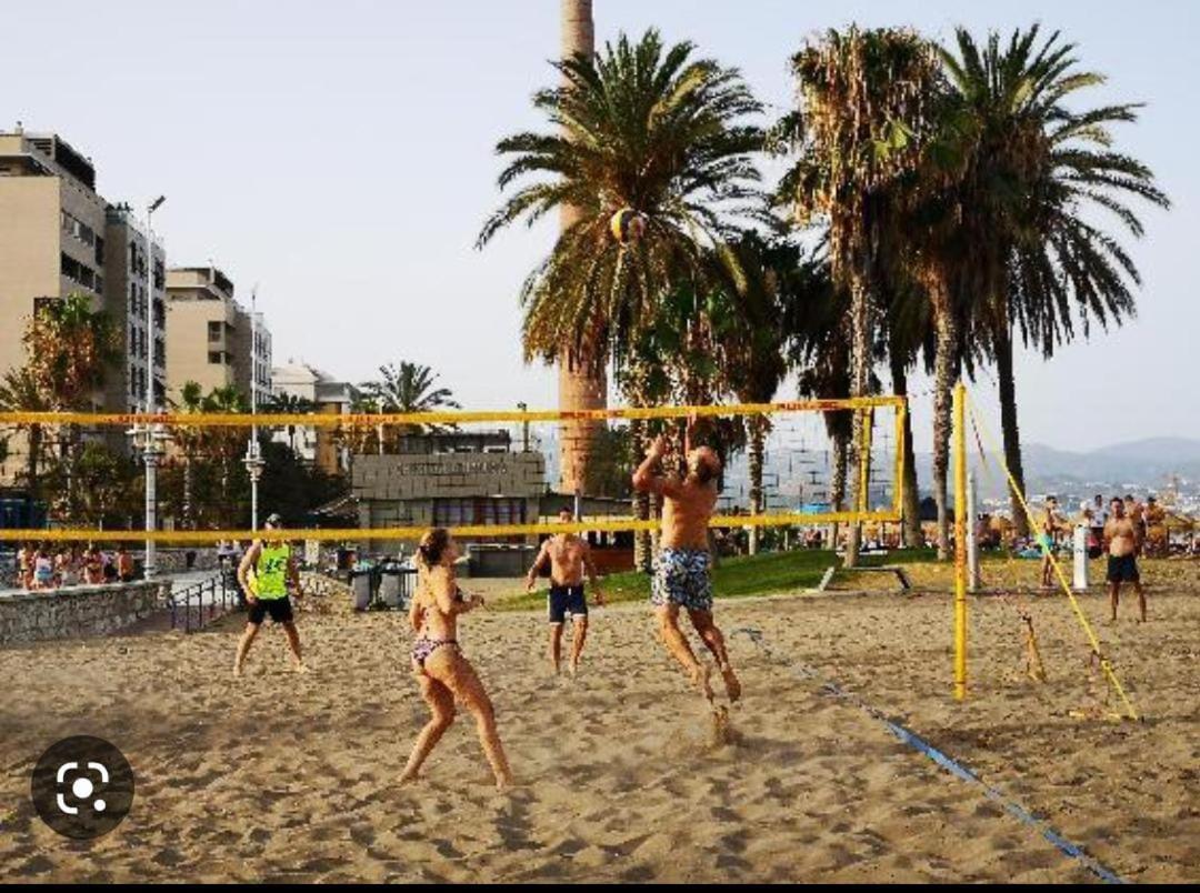 Malaga Playa Misericordia Perdiguera Lägenhet Exteriör bild