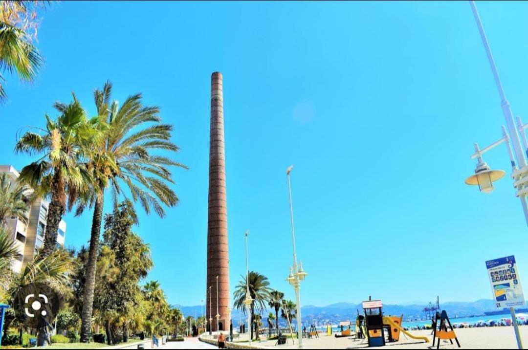 Malaga Playa Misericordia Perdiguera Lägenhet Exteriör bild