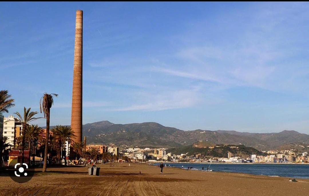 Malaga Playa Misericordia Perdiguera Lägenhet Exteriör bild